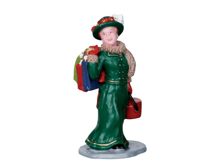Lemax Vintage Jolly Holiday Shopper